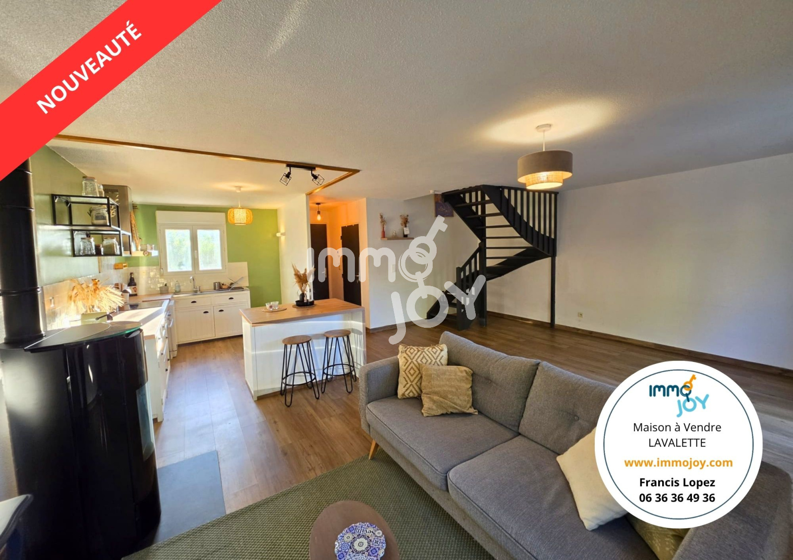 Maison 3 pièces 71 m² · à Lavalette · 71 m² · 152 000 €